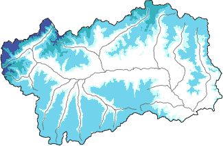 Neve fresca nelle ultime 72h + dati Modello 1 AINEVA (MOD1)