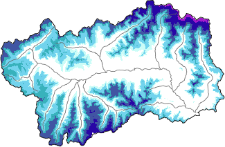 Neige fraîche dans les dernières 72h + données Modello 1 AINEVA (MOD1)