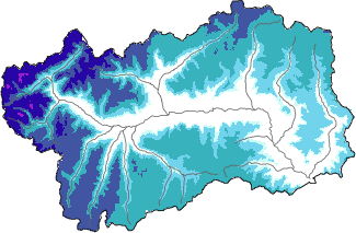 Neige fraîche dans les dernières 72h + données Modello 1 AINEVA (MOD1)