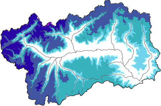 New snow in the last 72h + Modello 1 AINEVA (MOD1) data