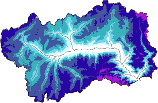 Snow depth