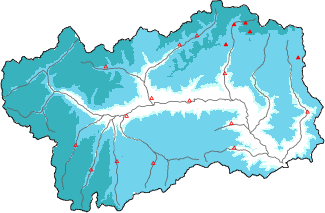 New snow in the last 24h + Modello 1 AINEVA (MOD1) data