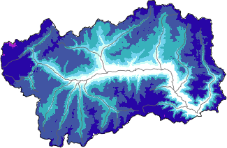 Snow depth