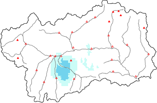 New snow in the last 24h + Modello 1 AINEVA (MOD1) data