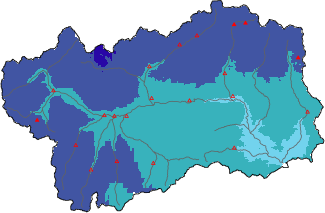 New snow in the last 72h + Modello 1 AINEVA (MOD1) data