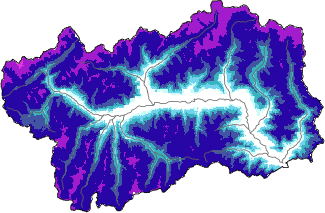 Snow depth