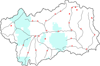 New snow in the last 24h + Modello 1 AINEVA (MOD1) data