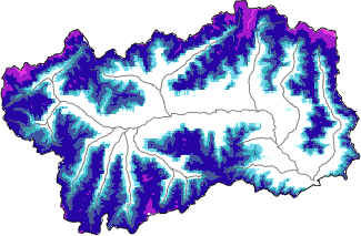 Snow depth