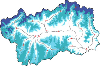 Neve fresca nelle ultime 72h + dati Modello 1 AINEVA (MOD1)