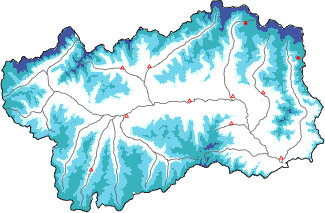 Neve fresca nelle ultime 72h + dati Modello 1 AINEVA (MOD1)