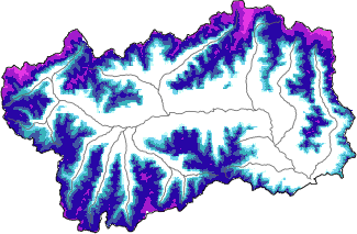 Snow depth