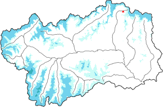 Neve fresca nelle ultime 24h + dati Modello 1 AINEVA (MOD1)