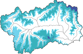 Neige fraîche dans les dernières 24h + données Modello 1 AINEVA (MOD1)