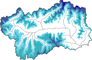 Neige fraîche dans les dernières 72h + données Modello 1 AINEVA (MOD1)