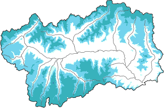 Neige fraîche dans les dernières 24h + données Modello 1 AINEVA (MOD1)