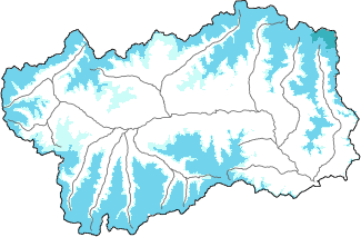 Neige fraîche dans les dernières 24h + données Modello 1 AINEVA (MOD1)