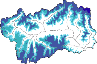 Neige fraîche dans les dernières 72h + données Modello 1 AINEVA (MOD1)