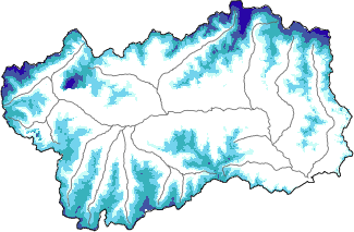 Snow depth