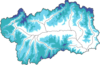 Neige fraîche dans les dernières 24h + données Modello 1 AINEVA (MOD1)