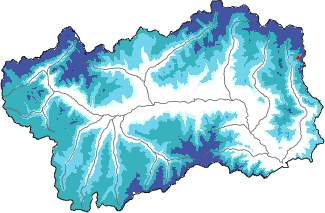 Neige fraîche dans les dernières 72h + données Modello 1 AINEVA (MOD1)