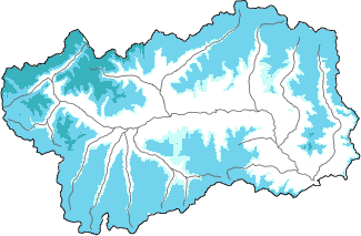 Neige fraîche dans les dernières 24h + données Modello 1 AINEVA (MOD1)