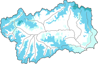 Snow depth