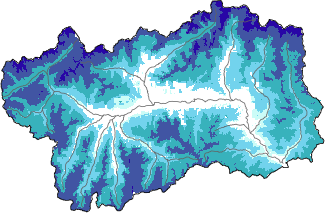 Snow depth