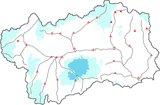 New snow in the last 24h + Modello 1 AINEVA (MOD1) data