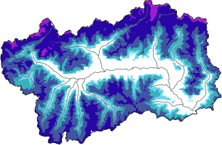 Snow depth