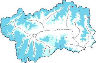 Neve fresca nelle ultime 72h + dati Modello 1 AINEVA (MOD1)