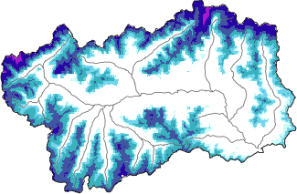 Snow depth