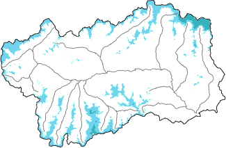 Neve fresca nelle ultime 72h + dati Modello 1 AINEVA (MOD1)