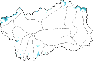 New snow in the last 72h + Modello 1 AINEVA (MOD1) data