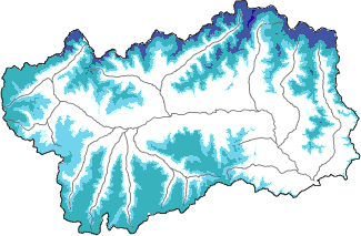Neve fresca nelle ultime 72h + dati Modello 1 AINEVA (MOD1)