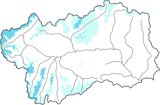 Neve fresca nelle ultime 72h + dati Modello 1 AINEVA (MOD1)