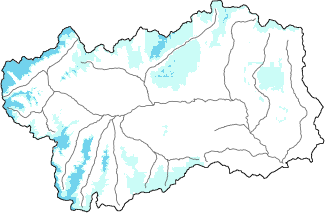 Neve fresca nelle ultime 72h + dati Modello 1 AINEVA (MOD1)