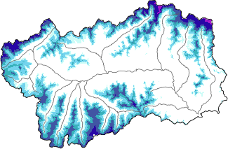 Neve fresca nelle ultime 72h + dati Modello 1 AINEVA (MOD1)