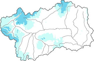 Neve fresca nelle ultime 72h + dati Modello 1 AINEVA (MOD1)