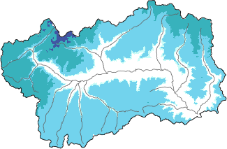 Neige fra&icirc;che dans les derni&egrave;res 72h + donn&eacute;es Modello 1 AINEVA (MOD1)