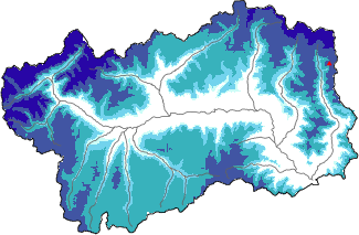 New snow in the last 72h + Modello 1 AINEVA (MOD1) data