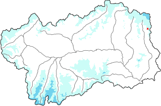 Neige fra&icirc;che dans les derni&egrave;res 24h + donn&eacute;es Modello 1 AINEVA (MOD1)
