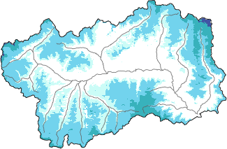 Snow depth