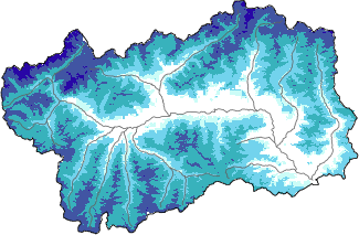 Snow depth