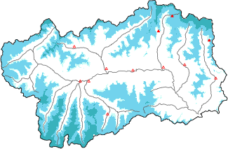 Neve fresca nelle ultime 72h + dati Modello 1 AINEVA (MOD1)