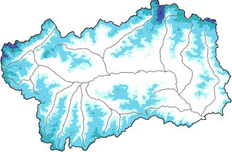 Snow depth
