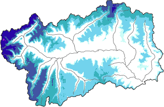 Neve fresca nelle ultime 72h + dati Modello 1 AINEVA (MOD1)