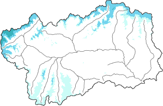 Neve fresca nelle ultime 24h + dati Modello 1 AINEVA (MOD1)