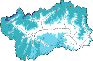 Neve fresca nelle ultime 24h + dati Modello 1 AINEVA (MOD1)