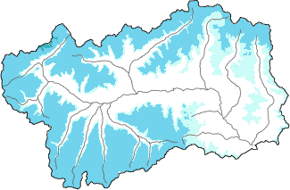 Neve fresca nelle ultime 24h + dati Modello 1 AINEVA (MOD1)