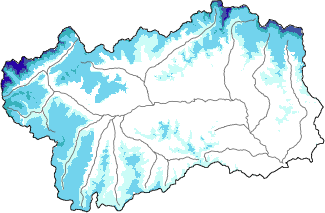 Snow depth